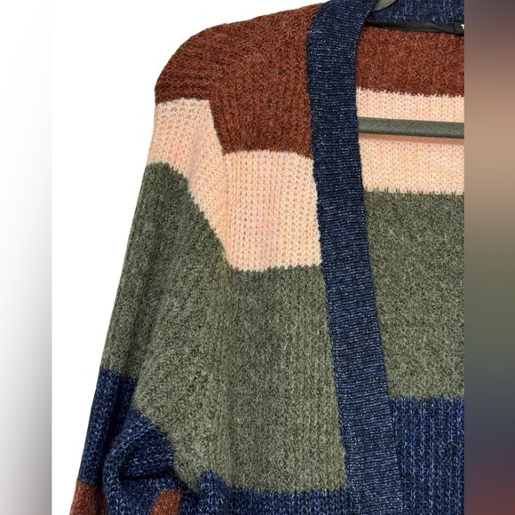 Torrid Chunky Duster Sweater Size 0= L/ 12 - Picture 7 of 11